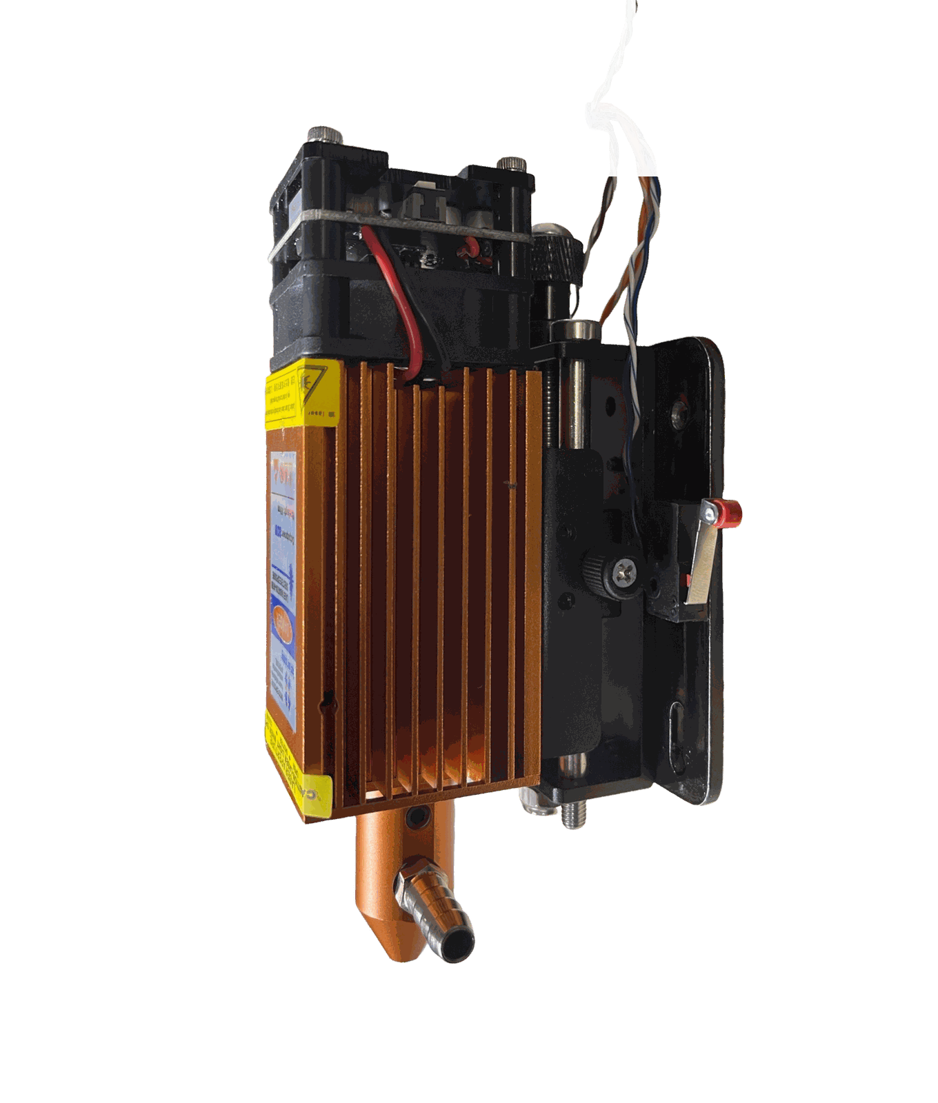 Module laser diode 80W avec buse Air-Assist et platine de réglage manuel de l'axe Z